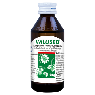 Valused (420 mg + 336 mg + 42 mg)/ ml, płyn doustny, 90 g - zdjęcie produktu