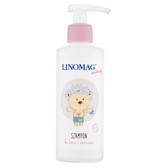 Linomag Emolienty, szampon dla dzieci i niemowląt od 1 dnia życia, 200 ml - zdjęcie produktu