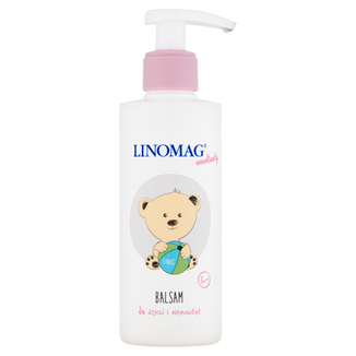 Linomag Emolienty, balsam dla dzieci i niemowląt od 1 miesiąca, 200 ml USZKODZONE OPAKOWANIE - zdjęcie produktu