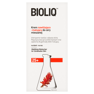 Bioliq 25+, krem nawilżająco-matujący do cery mieszanej, 50 ml Bioliq 25+, krem nawilżająco-matujący do cery mieszanej, 50 ml - zdjęcie produktu