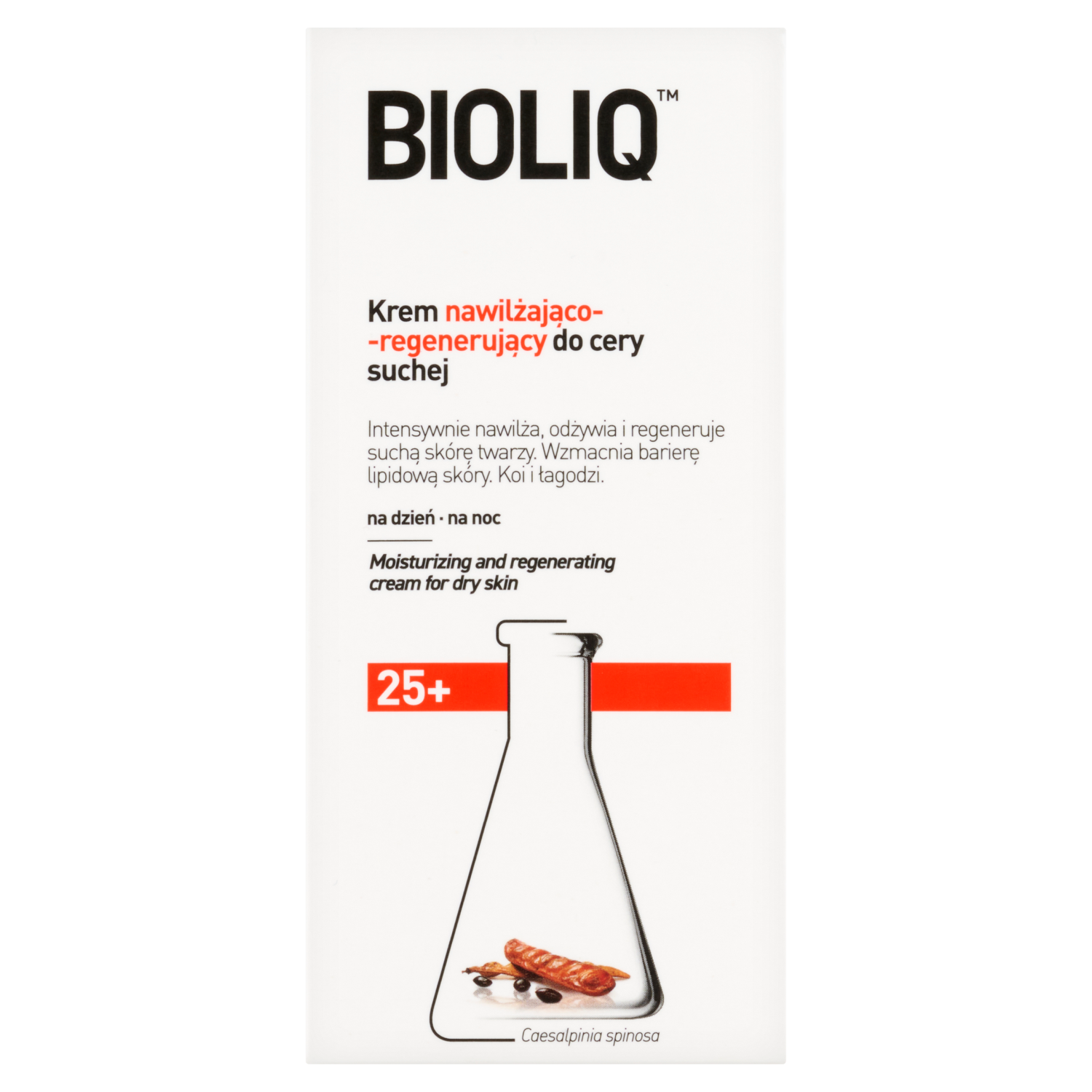 Bioliq Bioliq 25+, Creme feuchtigkeitsspendend-regenerierend für trockene Haut, 50ml — Inhaltsstoffe und Bewertung