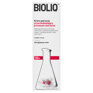 Bioliq 35 +, krem pod oczy przeciwdziałający Procesom starzenia, 15 ml - zdjęcie produktu