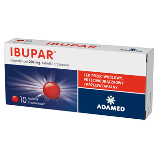 Ibupar 200 mg, 10 tabletek - zdjęcie produktu