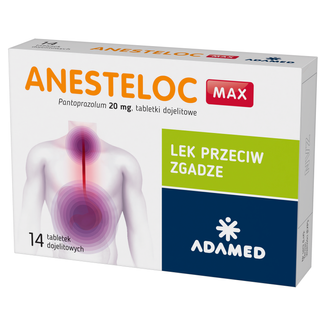 Anesteloc Max 20 mg, 14 tabletek dojelitowych - zdjęcie produktu