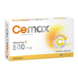 CeMax 500 mg, 30 tabletek o przedłużonym uwalnianiu - miniaturka zdjęcia produktu