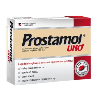 Prostamol Uno 320 mg, 60 kapsułek miękkich - zdjęcie produktu