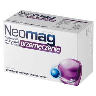 Neomag Przemęczenie, 50 tabletek - zdjęcie produktu