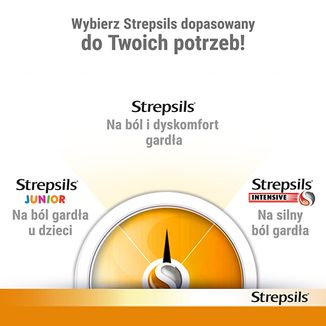 Strepsils z miodem i cytryną 1,2 mg + 0,6 mg, 36 pastylek twardych - 5 Strepsils z miodem i cytryną 1,2 mg + 0,6 mg, 36 pastylek twardych - 5 - zdjęcie produktu
