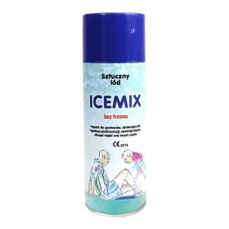Icemix, sztuczny lód w aerozolu, preparat dla sportowców, 400 ml USZKODZONE OPAKOWANIE - zdjęcie produktu