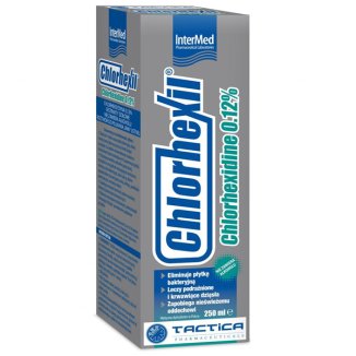 CHLORHEXIL, płyn do płukania jamy ustnej, 250 ml - zdjęcie produktu