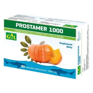GAL Prostamer 1000, 80 kapsułek elastycznych - zdjęcie produktu