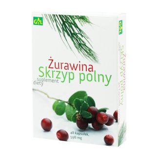 GAL Żurawina + Skrzyp Polny, 48 kapsułek - zdjęcie produktu