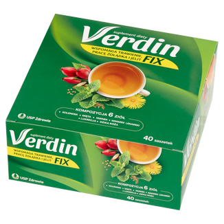 Verdin Fix, 40 saszetek USZKODZONE OPAKOWANIE - zdjęcie produktu