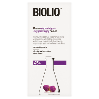Bioliq 45 +, krem ujędrniająco-wygładzający na noc, 50 ml - zdjęcie produktu