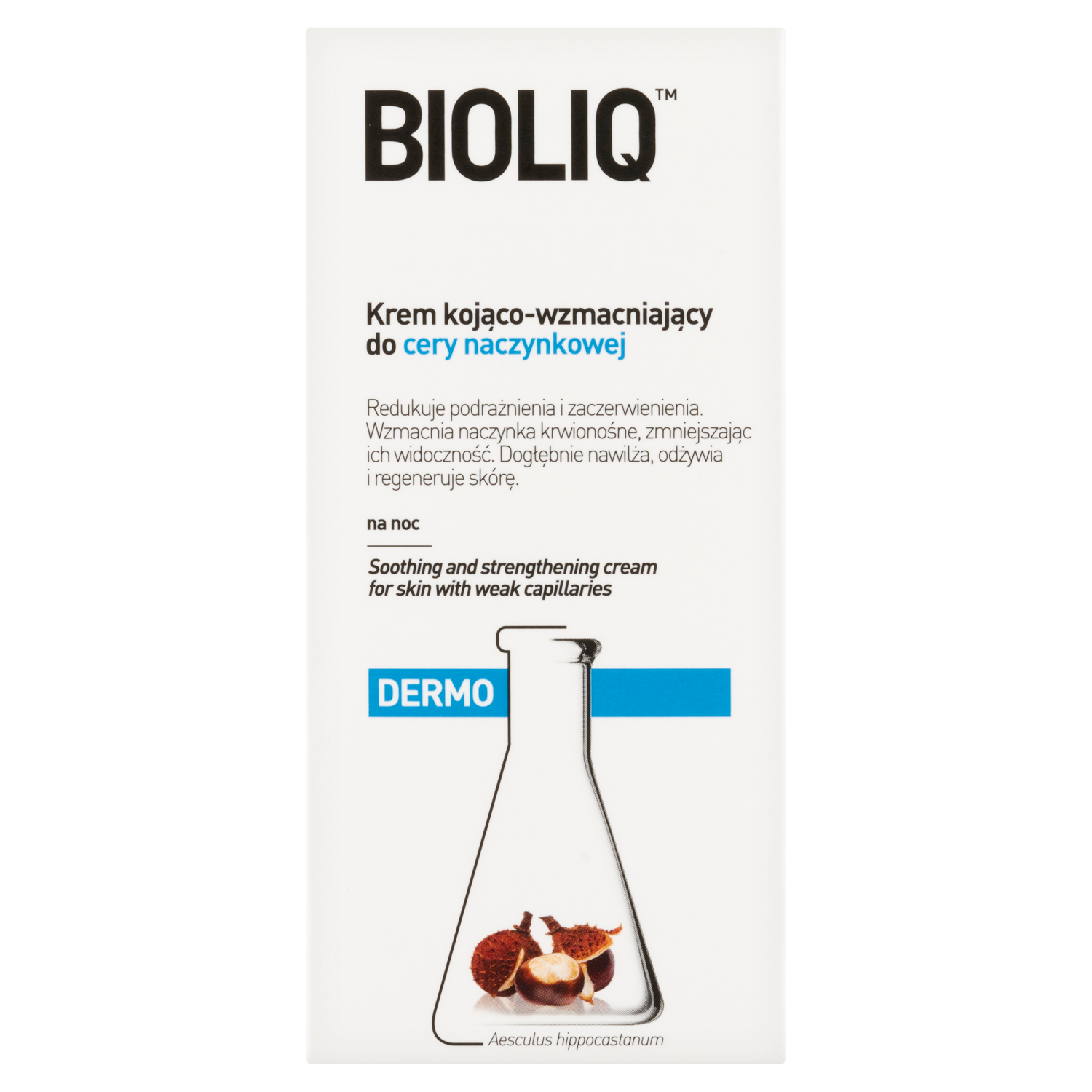 Bioliq Bioliq Dermo, Creme beruhigend-kräftigend für Couperose-Haut, 50 ml — Inhaltsstoffe und Bewertung