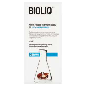 Bioliq Dermo, krem kojąco-wzmacniający do cery naczynkowej, 50 ml Bioliq Dermo, krem kojąco-wzmacniający do cery naczynkowej, 50 ml - zdjęcie produktu