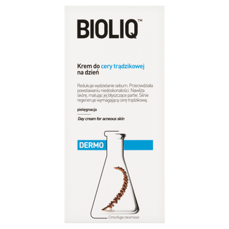 Bioliq Dermo, krem do cery trądzikowej na dzień, 50 ml Bioliq Dermo, krem do cery trądzikowej na dzień, 50 ml - zdjęcie produktu