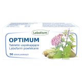 Optimum tabletki uspokajające, 50 tabletek powlekanych - miniaturka zdjęcia produktu