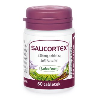 Salicortex 330 mg, 60 tabletek - zdjęcie produktu
