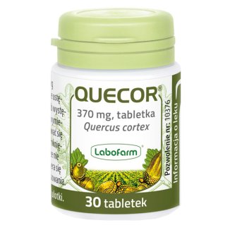 Quecor 370 mg, 30 tabletek - zdjęcie produktu