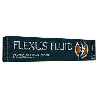 Flexus Fluid 10 mg/ 1 ml, roztwór do wstrzykiwań dostawowych, 2,5 ml x 1 ampułkostrzykawka - zdjęcie produktu