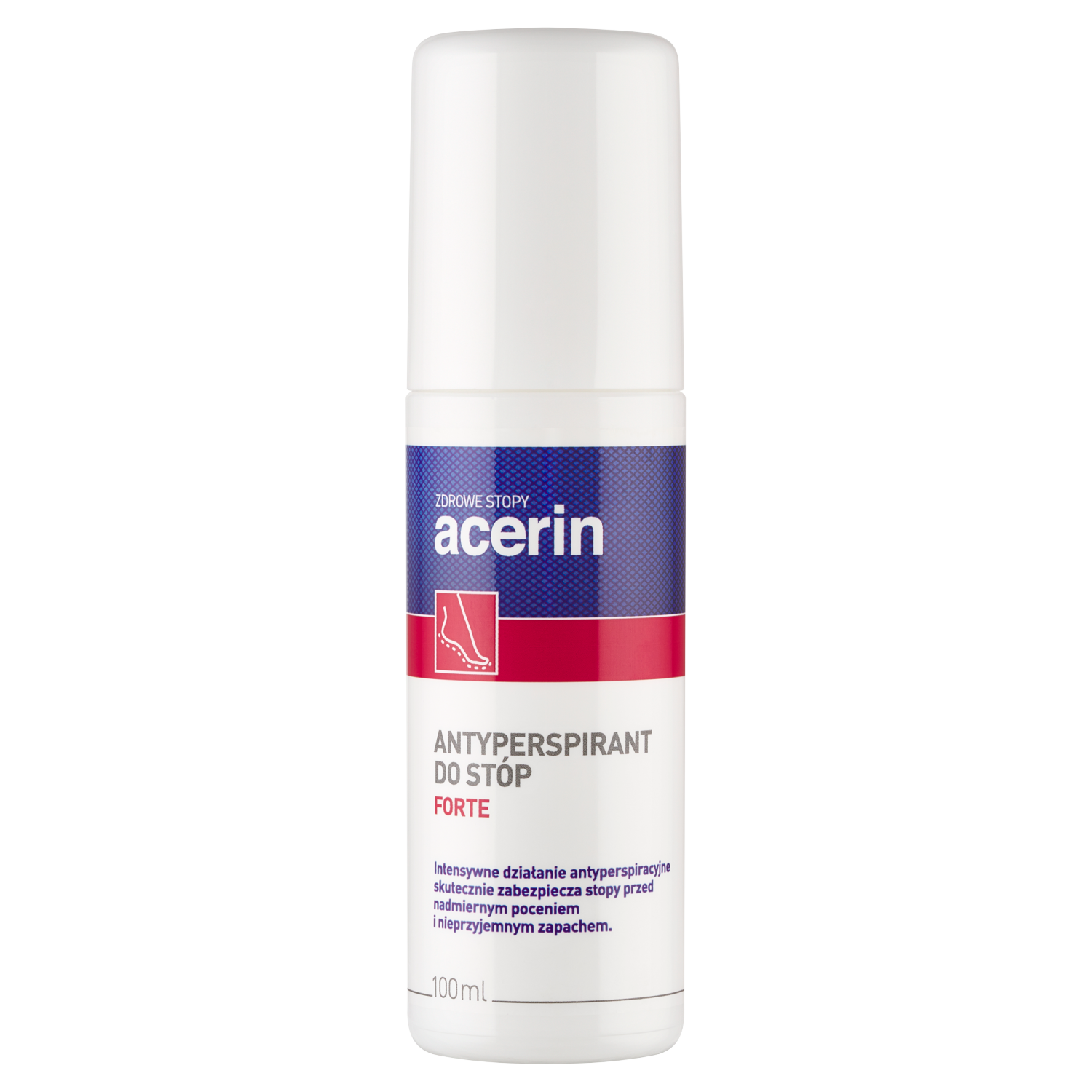 Acerin Acerin Antyperspirant Forte, dezodorant do stóp, 100 ml — Składniki i ocena