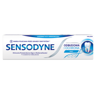 Sensodyne Odbudowa i Ochrona, pasta do zębów nadwrażliwych, 75 ml - zdjęcie produktu