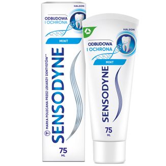 Sensodyne Odbudowa i Ochrona, pasta do zębów nadwrażliwych, 75 ml - zdjęcie produktu