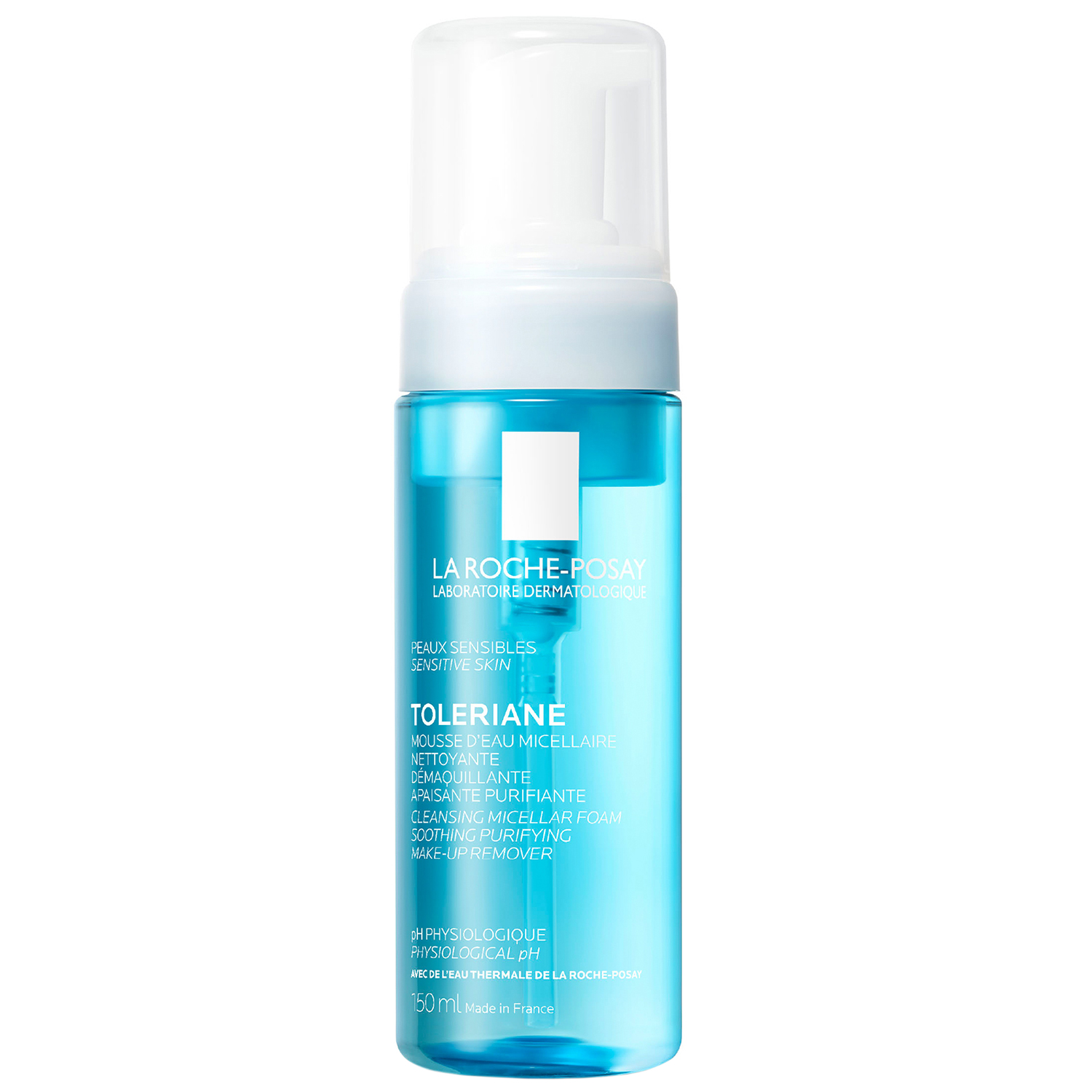 La Roche Posay La Roche-Posay Toleriane, pianka oczyszczająca do twarzy z fizjologicznym pH, skóra wrażliwa, 150 ml — Inhaltsstoffe und Bewertung