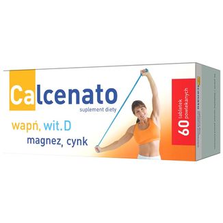 Calcenato, 60 tabletek USZKODZONE OPAKOWANIE - zdjęcie produktu
