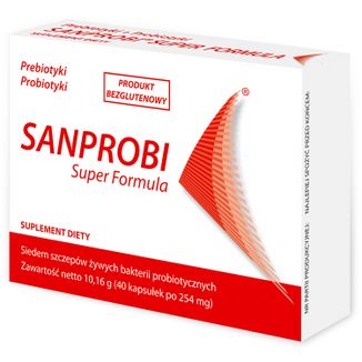 Sanprobi Super Formula, 40 kapsułek - zdjęcie produktu