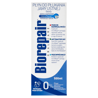Biorepair, płyn do higieny jamy ustnej, gęsty, 500 ml Biorepair, płyn do higieny jamy ustnej, gęsty, 500 ml - zdjęcie produktu