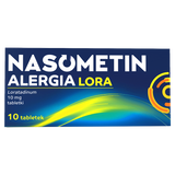 Nasometin Alergia Lora 10 mg, 10 tabletek - miniaturka zdjęcia produktu