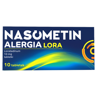 Nasometin Alergia Lora 10 mg, 10 tabletek - zdjęcie produktu
