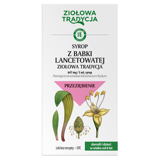 Sirupus Plantaginis 647 mg/ 5 ml, syrop, 125 g - zdjęcie produktu