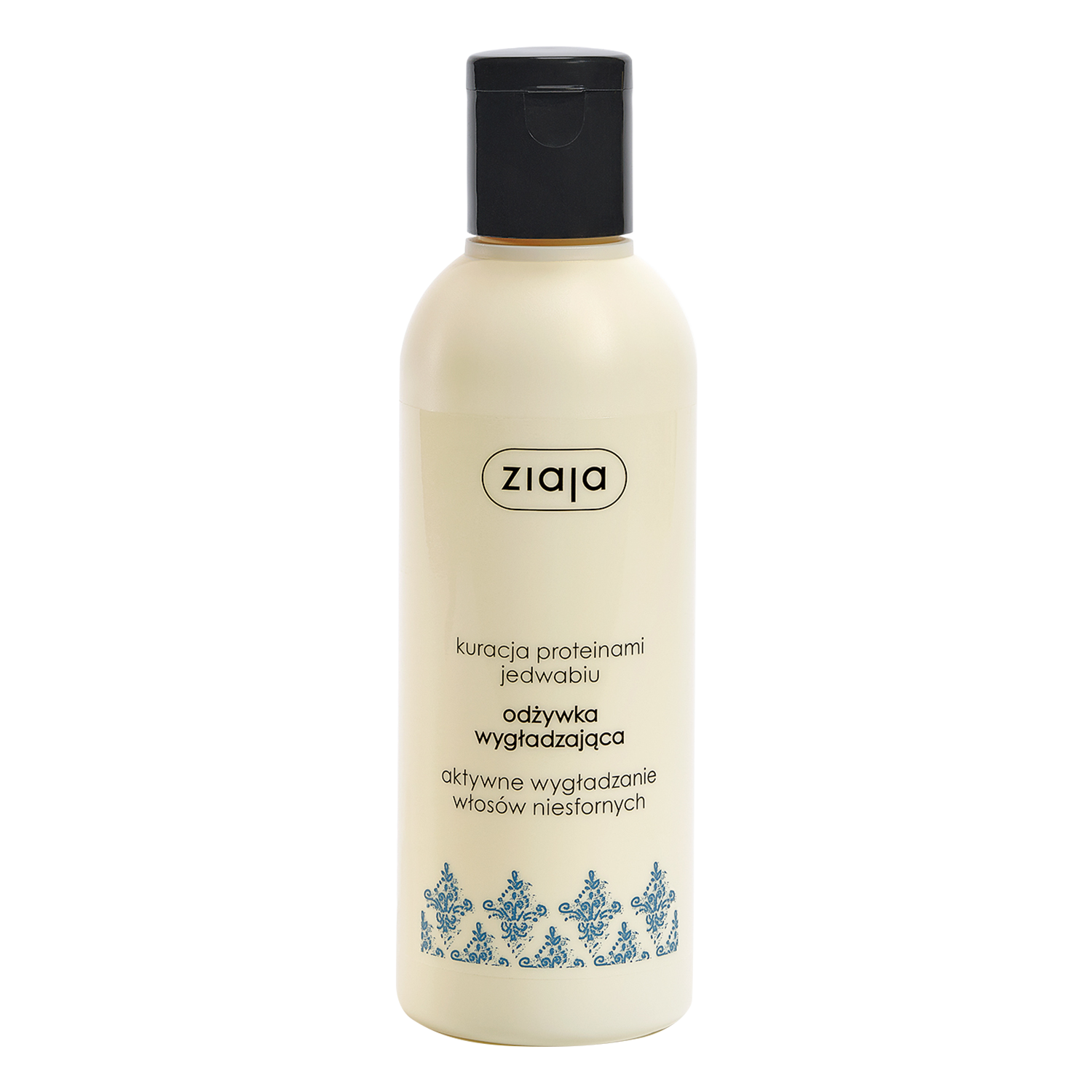 Nieznana Ziaja, odżywka wygładzająca do włosów niesfornych, proteiny jedwabiu, 200 ml