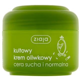 Ziaja Oliwkowa, krem, cera sucha i normalna, 50 ml - zdjęcie produktu