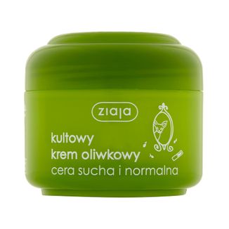 Ziaja Oliwkowa, krem, cera sucha i normalna, 50 ml - zdjęcie produktu