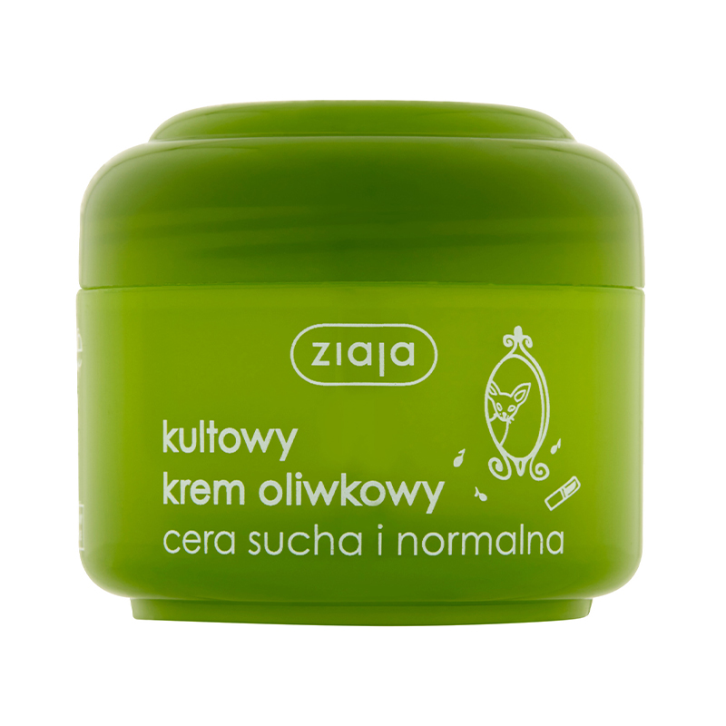 Nieznana Ziaja Oliwkowa, krem, cera sucha i normalna, 50 ml