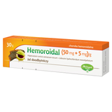 Hemoroidal (50 mg + 5 mg)/g, żel doodbytniczy, 30 g KRÓTKA DATA - miniaturka zdjęcia produktu