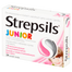 Strepsils Junior 1,2 mg + 0,6 mg, bez cukru, smak truskawkowy, 24 pastylki do ssania - miniaturka 2 zdjęcia produktu
