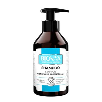Biovax, szampon do włosów intensywnie regenerujący, keratyna i jedwab, 200 ml - zdjęcie produktu