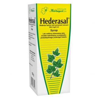 Hederasal 26,6 mg/5 ml, syrop, 125 g USZKODZONE OPAKOWANIE - zdjęcie produktu
