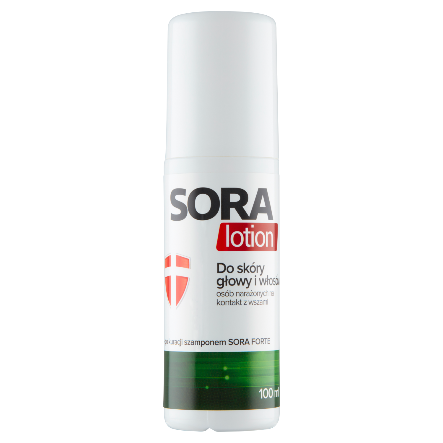Sora Sora Lotion, kuracja przeciw wszawicy do skóry głowy i włosów, 100 ml — Składniki i ocena