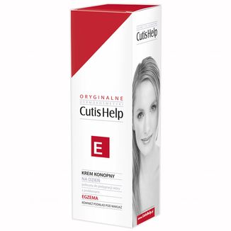CutisHelp Egzema, krem konopny na dzień, 100 ml USZKODZONE OPAKOWANIE - zdjęcie produktu