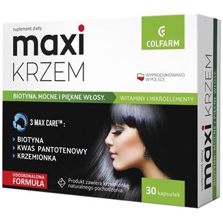 Maxi Krzem, 30 kapsułek USZKODZONE OPAKOWANIE - zdjęcie produktu