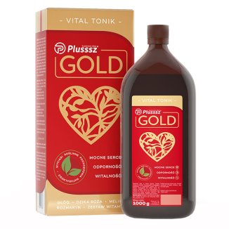Plusssz Gold Vital Tonik, 900 ml - zdjęcie produktu