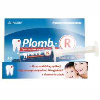 Plomb-R, tymczasowe wypełnienie zęba, 3 g - zdjęcie produktu