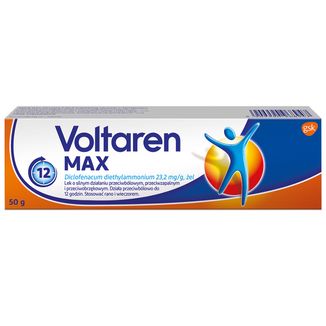 Voltaren Max 23,2 mg/g, żel, 50 g - zdjęcie produktu