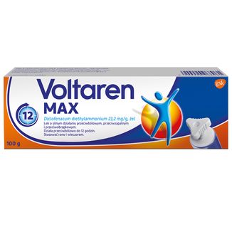 Voltaren Max 23,2 mg/g, żel, 100 g - zdjęcie produktu